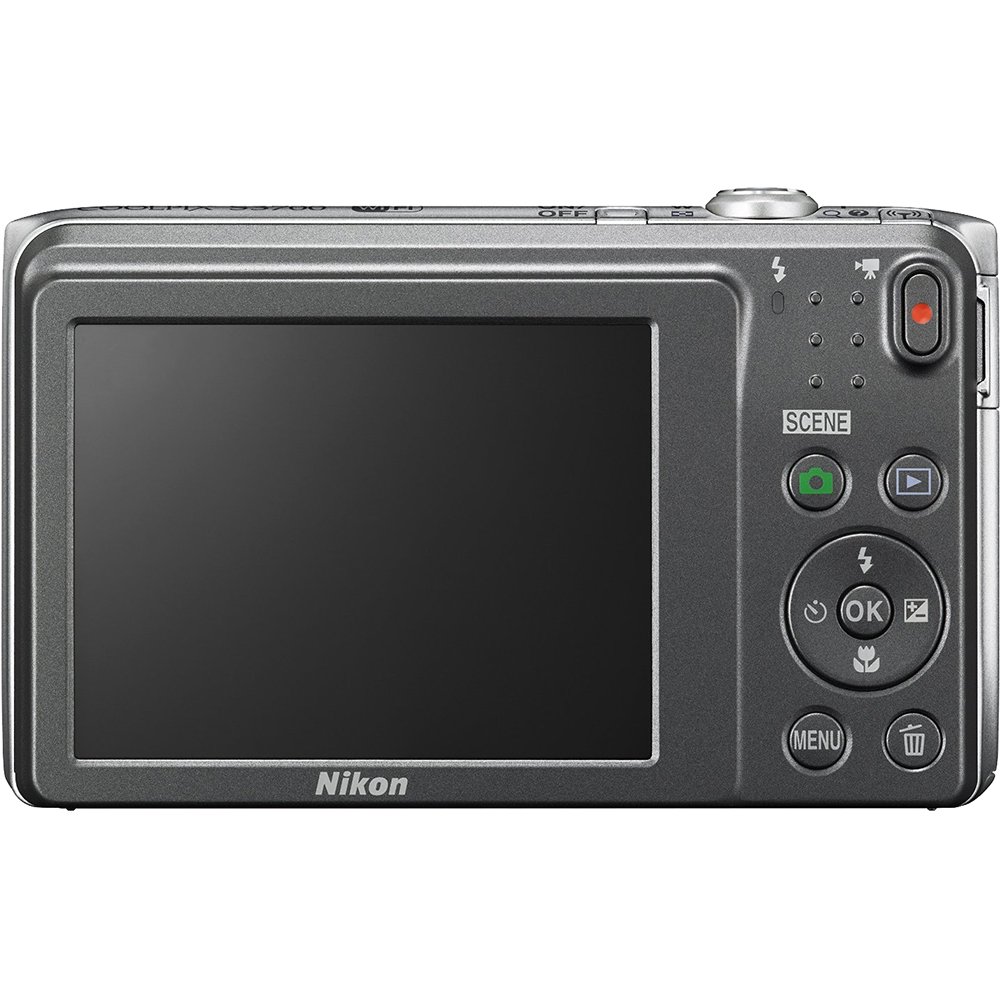 nikon coolpix s3700 201 mp wifi digital camera 8x optical zo P